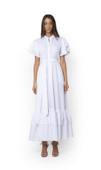 White IKARIA Maxi Dress
