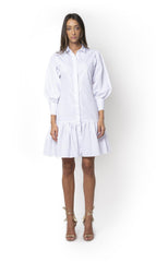 Midi white PAROS  Dress