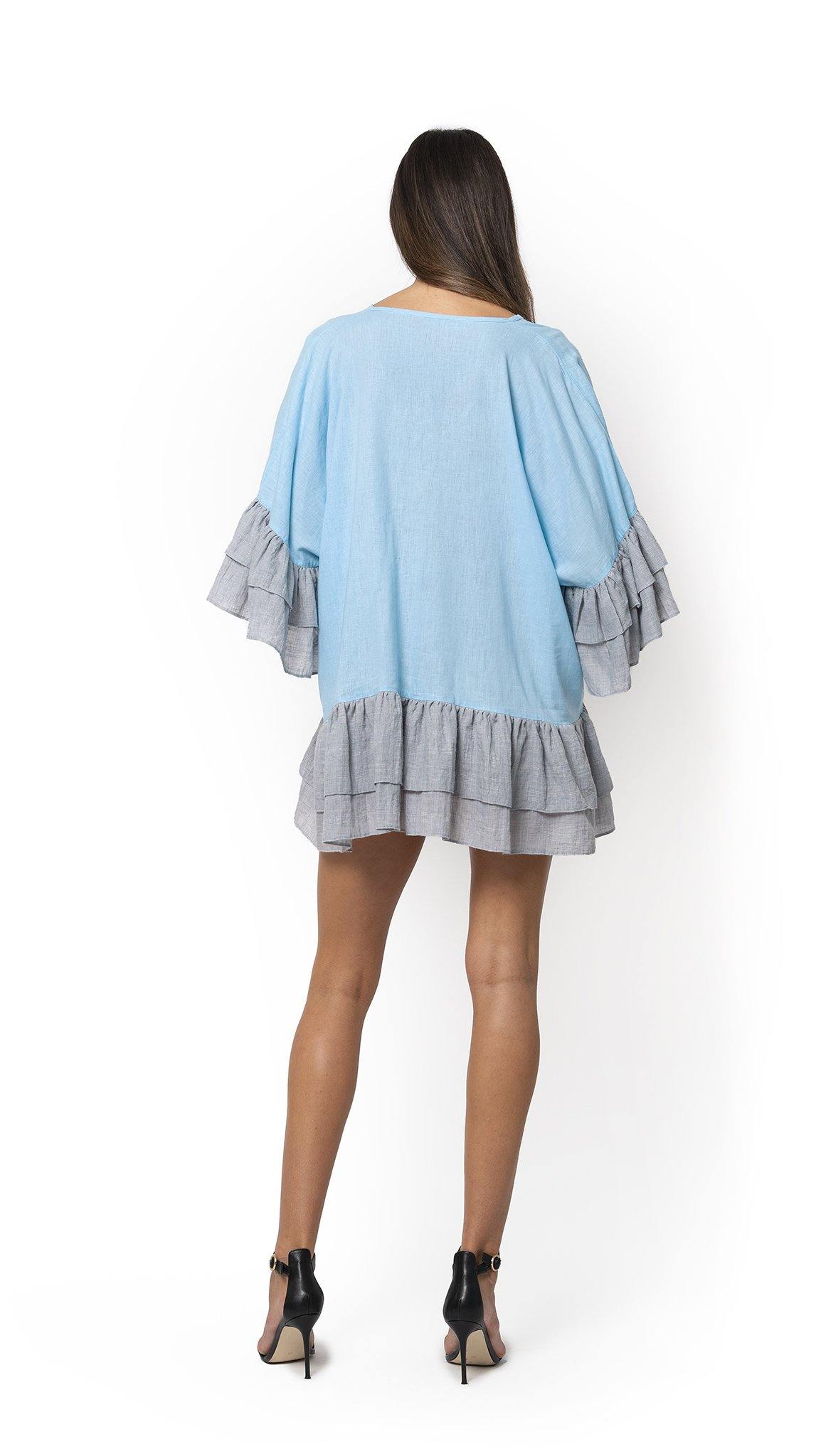 Samos Mini Kaftan Backside